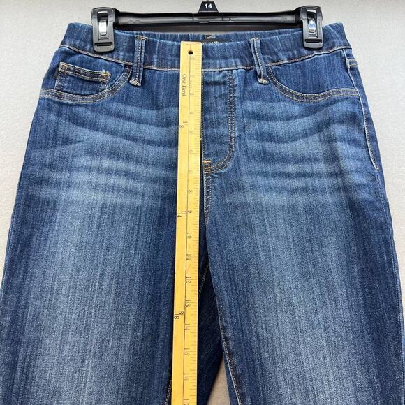 Judy Blue Women's Jeans Size 7/28 Slim Fit Elastic Waist Medium Wash JB88750 - Picture 4 of 13